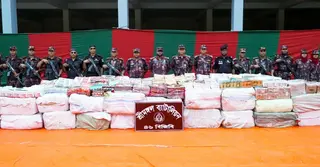 যৌথ টাস্কফোর্স অভিযানে শ্রীমঙ্গলে প্রায় ৩ কোটি টাকার ভারতীয় পণ্য জব্দ